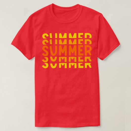 Bright Summer T-shirt (Design voorkant)
