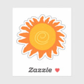 Bright Sun Sticker (Vel)