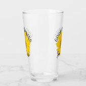 Bright Sunflower Good Morning Sunshine Glas (Links)