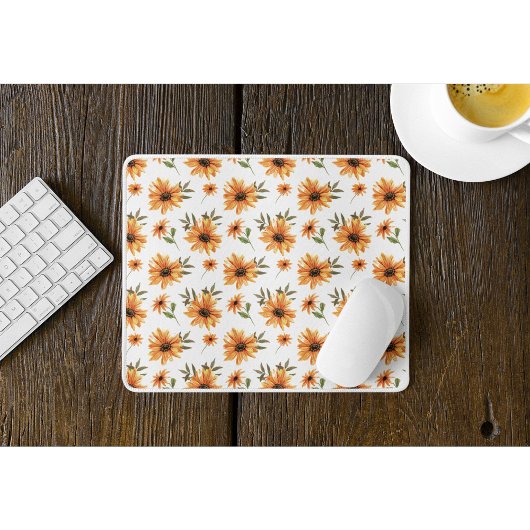Bright Sunflower Mousepad Muismat