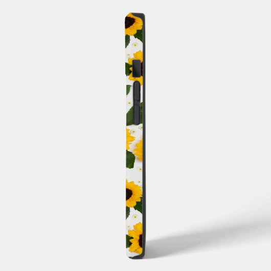 Bright sunflower pattern Case-Mate iPhone case (Achterkant / Links)