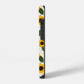 Bright sunflower pattern iPhone hoesje (Linkerkant)