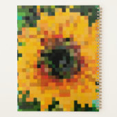 Bright sunflower planner (Achterkant)