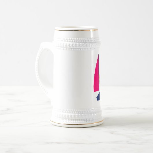 Bright Sunny Sailships - Stein Bierpul (Voorkant links)