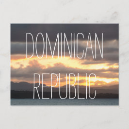 Bright Sunset | Dominicaanse Republiek Briefkaart