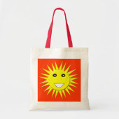 Bright Sunshine Budget Canvas tas (Voorkant)