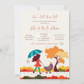 Bright Sunshine Cool Summer Baby shower Kaart (Voorkant)