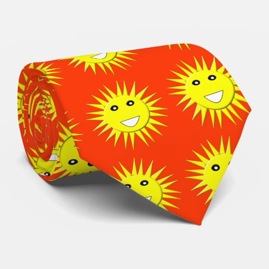 Bright Sunshine Novelty Stropdas (Opgerold)