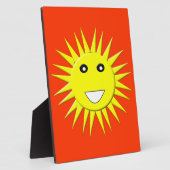 Bright Sunshine Plaque Fotoplaat (Zijkant)