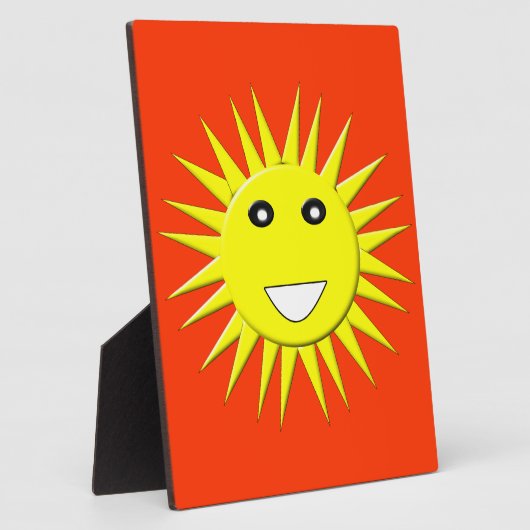 Bright Sunshine Plaque Fotoplaat (Zijkant)