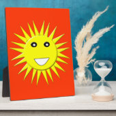 Bright Sunshine Plaque Fotoplaat (Zijkant)