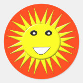 Bright Sunshine Sticker (Voorkant)