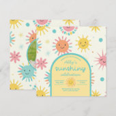 Bright Sunshiny Day Foto Verjaardag Kaart (Voorkant / Achterkant)