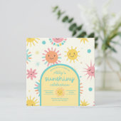 Bright Sunshiny Day Foto Verjaardag Kaart (Staand voorkant)