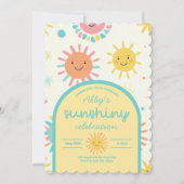 Bright Sunshiny Day Foto Verjaardag Kaart (Voorkant)