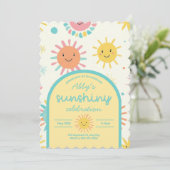 Bright Sunshiny Day Foto Verjaardag Kaart (Staand voorkant)