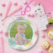 Bright Sunshiny Day Foto Verjaardag Papieren Bordje (Feest)