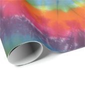 Bright Swirl Tie Dye Wrapping Paper Cadeaupapier (Rol Hoek)