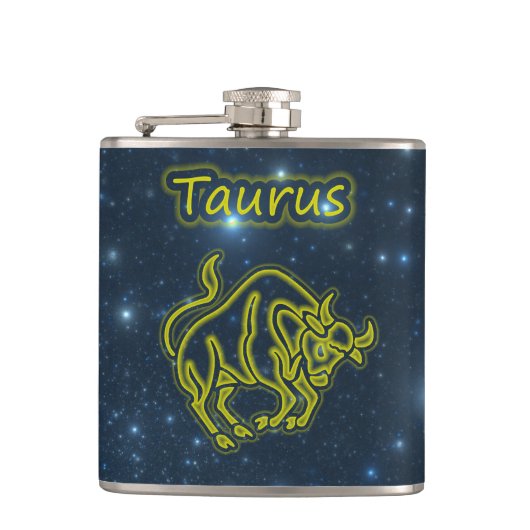 Bright Taurus Heupfles (Voorkant)