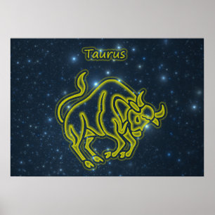 Bright Taurus Poster