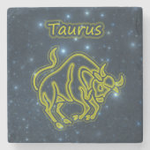 Bright Taurus Stenen Onderzetter (Voorkant)