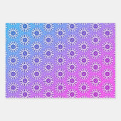 Bright Techno Kleuren Wrapping Paper (Voorkant 3)