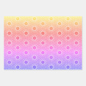 Bright Techno Kleuren Wrapping Paper (Voorkant 2)