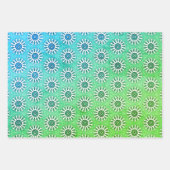 Bright Techno Kleuren Wrapping Paper (Voorkant)
