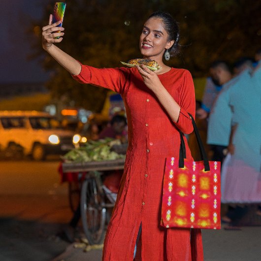 Bright Tegel Art Tote Bag