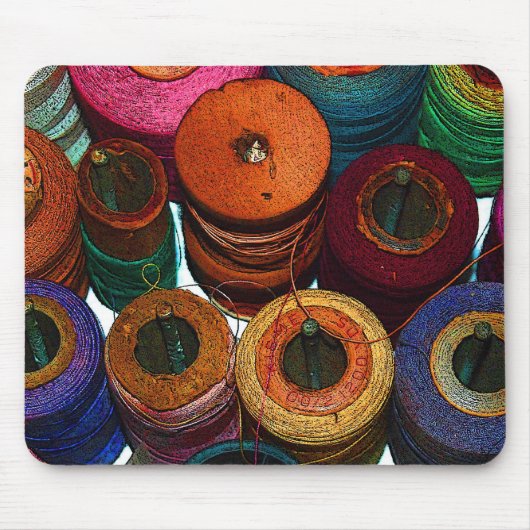Bright Threads Mousepad Muismat (Voorkant)