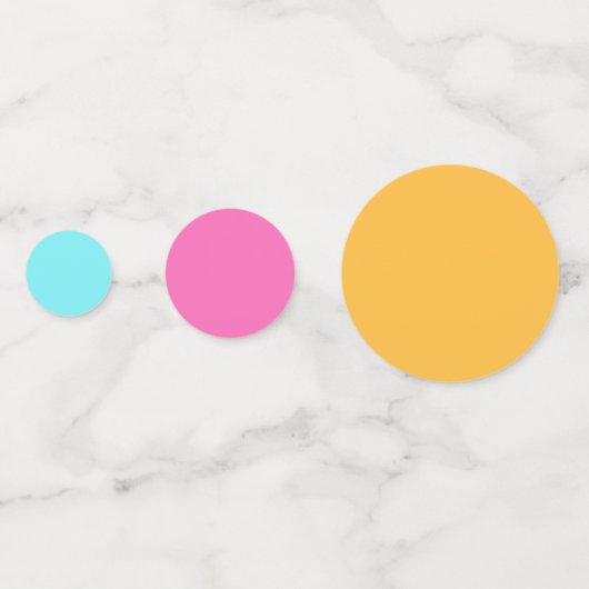 Bright Tie Dye Rainbow Hippie Verjaardagstabel Confetti (Achterkanten)