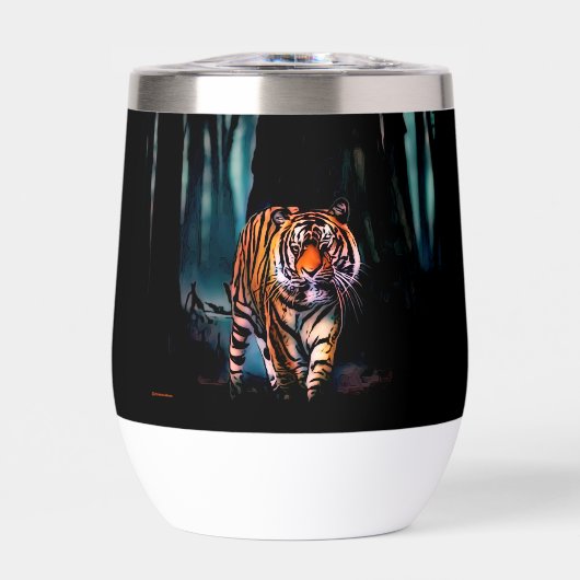 Bright Tiger Dark Forest (Voorkant)