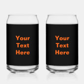 Bright Tiger Dark Forest Blikvorm Glas (Achterkant)