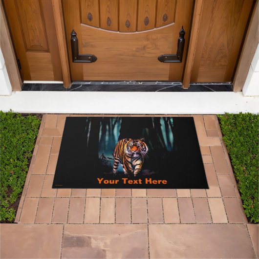 Bright Tiger Dark Forest Deurmat (Buiten)