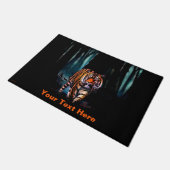 Bright Tiger Dark Forest Deurmat (Schuin)