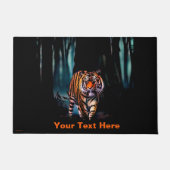 Bright Tiger Dark Forest Deurmat (Voorkant)