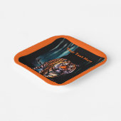 Bright Tiger Dark Forest Papieren Bordje (Gebogen)