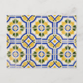 Bright tile pattern, Portugal Briefkaart (Voorkant)