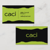 Bright Torn Visitekaartje (Voorkant / Achterkant)