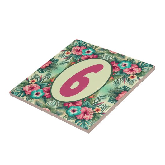 Bright Tropics  Tegeltje (Zijkant)