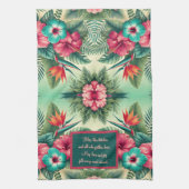 Bright Tropics  Theedoek (Verticaal)