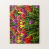 Bright Tulips Jigzaag Puzzle Legpuzzel (Verticaal)