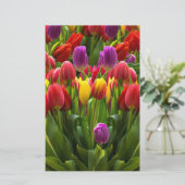 Bright Tulpen Briefpapier (Staand voorkant)