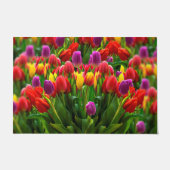 Bright Tulpen Deurmat (Voorkant)