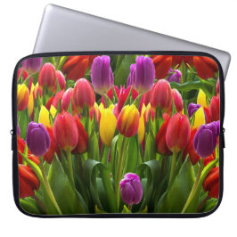 Bright Tulpen Laptop Sleeve