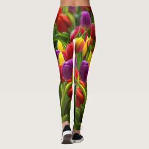 Bright Tulpen Leggings