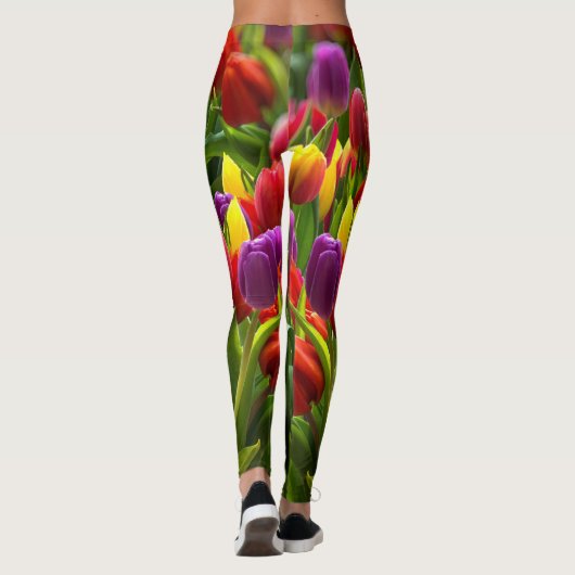 Bright Tulpen Leggings (Achterkant)
