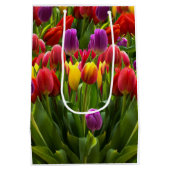 Bright Tulpen Medium Cadeauzakje (Achterkant)