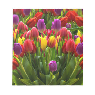 Bright Tulpen Notitieblok
