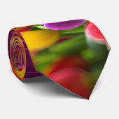 Bright Tulpen Stropdas (Opgerold)